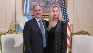 Karina Milei se reunió con Peter Lamelas