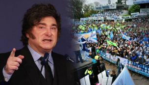 Milei - Acto militancia peronista