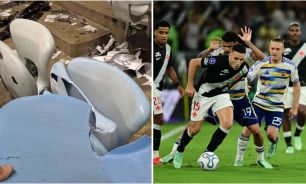 destrozos en el Maracaná