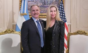 Karina Milei se reunió con Peter Lamelas
