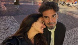 Momi Giardina y su pareja, Sebastián Espada