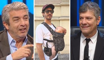 Ricardo Darín, El Chino Darín y Mario Pergolini