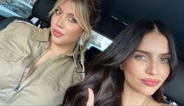 Zaira y Wanda Nara 