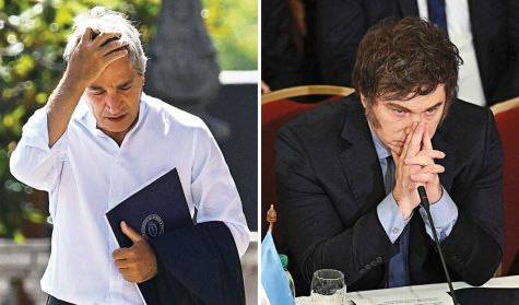 Caputo y Milei
