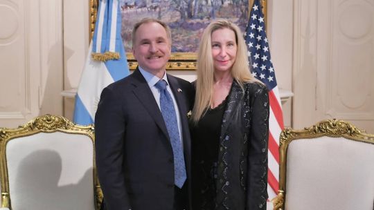 Karina Milei se reunió con el embajador de Estados Unidos antes de la llegada de dos funcionarios de Trump
