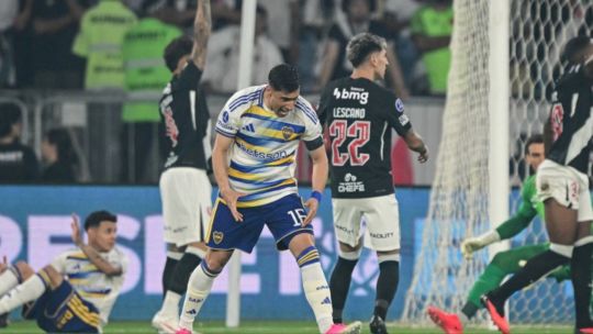 Boca va por la remontada ante Vasco soñando con la final de la Copa Sudamericana