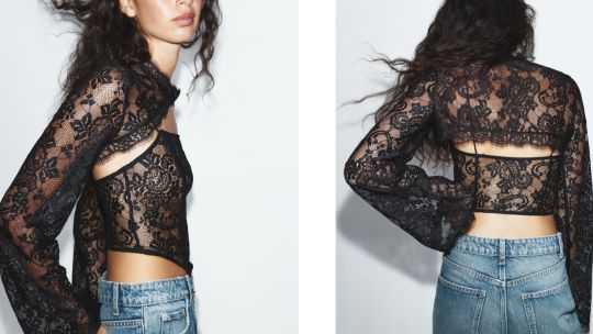 Ideas de look con transparencias para el entretiempo con la últimas tendencias