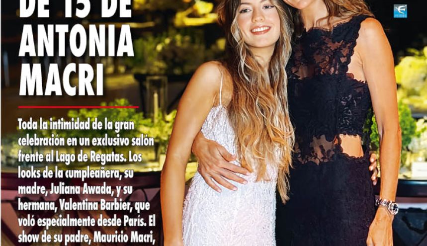 Los 15 de Antonia Macri