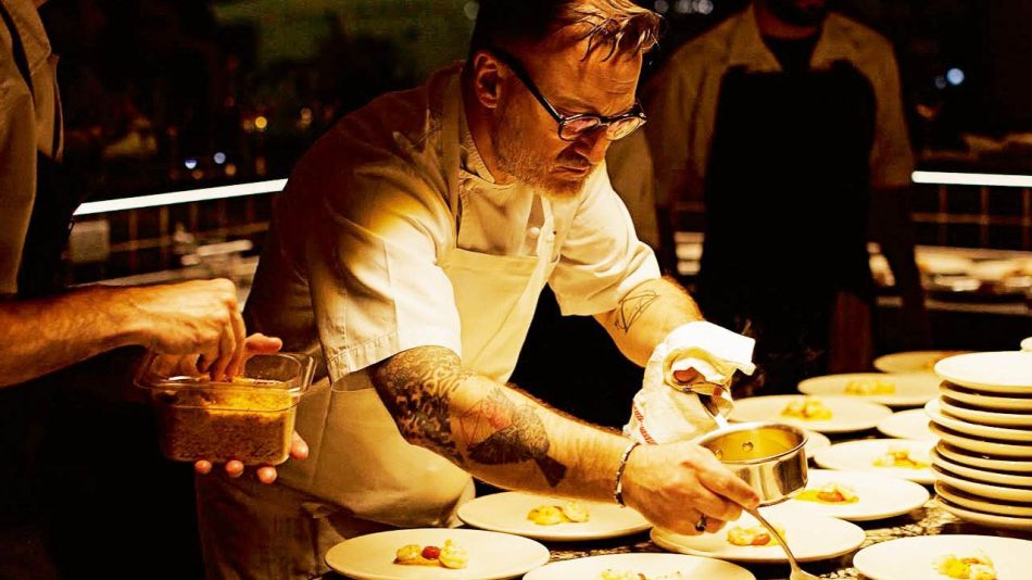 Fernando Trocca en su restaurante