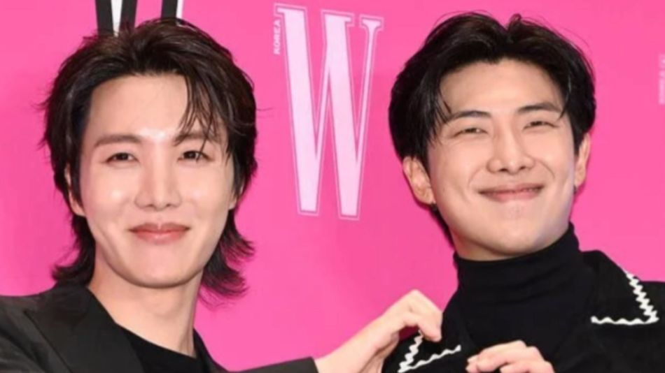 Jhope y Kim Namjoon