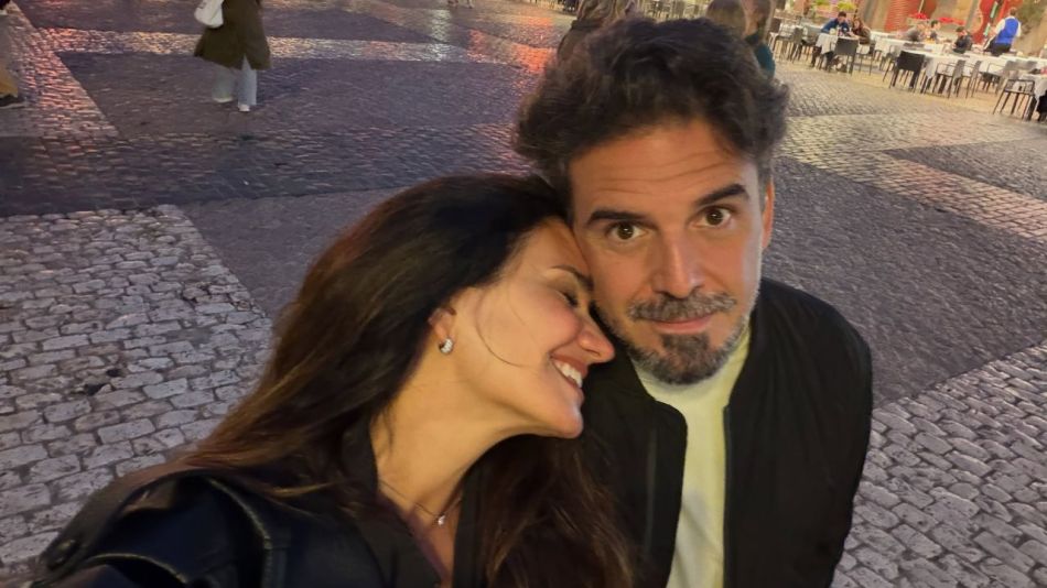 Momi Giardina y su pareja, Sebastián Espada