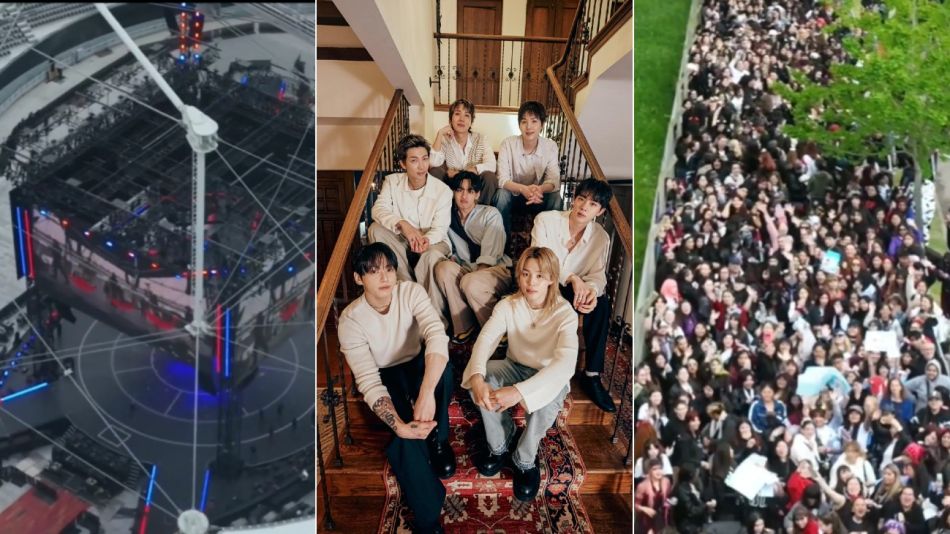 Previa primer show de BTS en Argentina