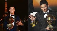 Messi y Cristiano Ronaldo en la gala del Balón de Oro