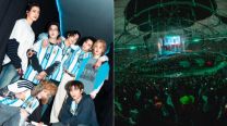 BTS con la camiseta de la Selección tras su primer show en Argentina