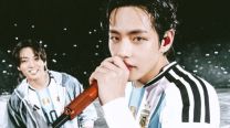 Jungkook y Kim Taehyung en Argentina