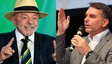 Lula Da Silva y Flavio Bolsonaro
