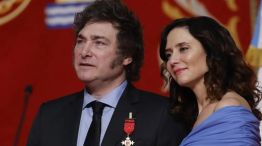 Javier Milei junto a Isabel Díaz Ayuso. Fotos: AFP