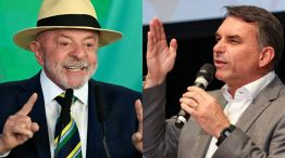 Lula Da Silva y Flavio Bolsonaro