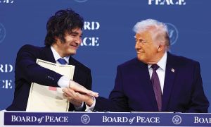 Javier Milei y Donald Trump