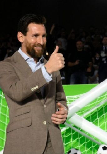 Lionel Messi en Oviedo