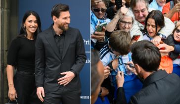 Lionel Messi antes de recibir el Premio Princesa de Asturias de los Deportes 2026