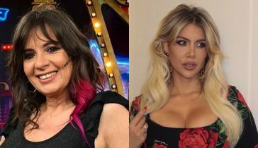 Wanda Nara y Edith Hermida