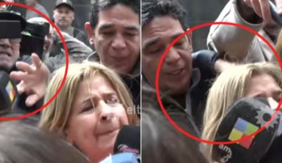 Agresión a Mercedes Ninci