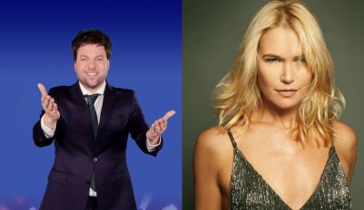 Guido Kaczka  y Valeria Mazza