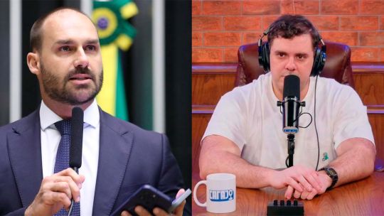 Eduardo Bolsonaro participará del stream del Gordo Dan antes del balotaje en Brasil