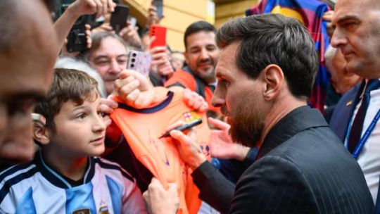 Furor por Lionel Messi en España: su intensa agenda en los Princesa de Asturias