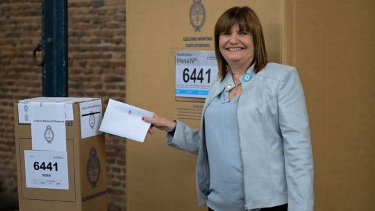 Patricia Bullrich amaga: "Estoy preparada, eso no significa que sea candidata"