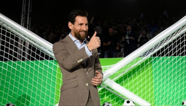 Lionel Messi en Oviedo