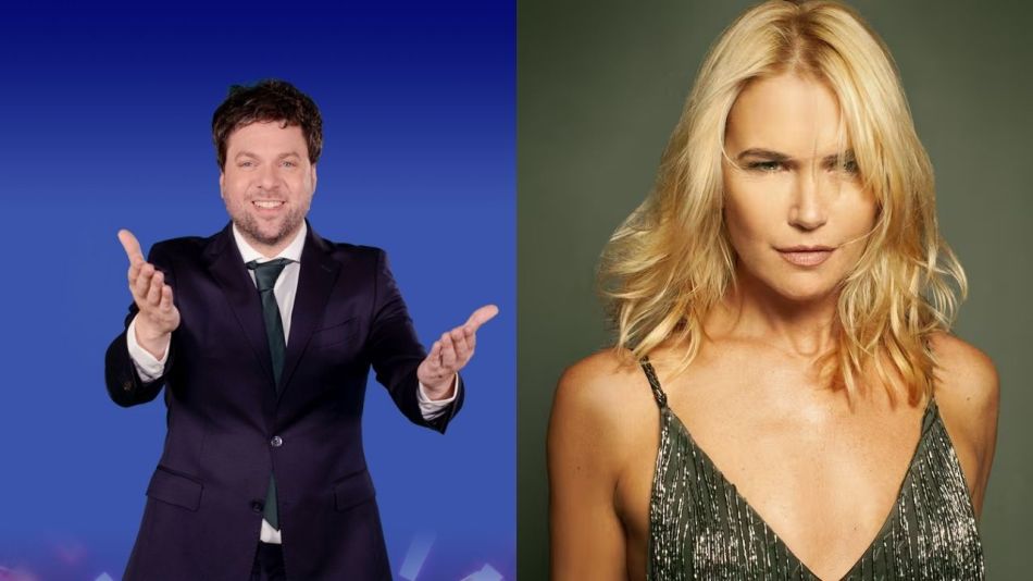 Guido Kaczka  y Valeria Mazza