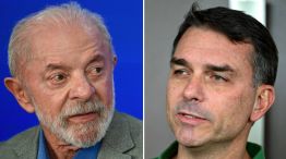 Lula Da Silva y Flavio Bolsonaro