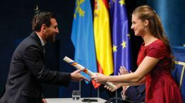 Messi recibe el premio Princesa de Asturias
