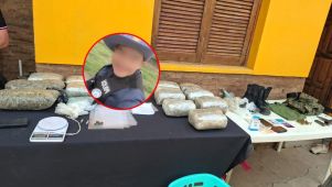Allanamiento narco en Chaco. 