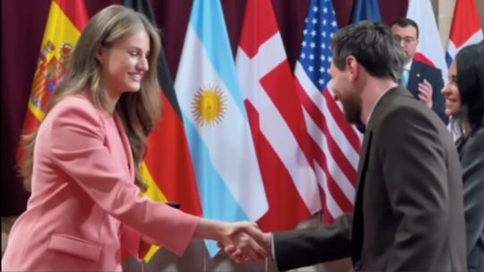 Lionel Messi recibe el Premio Princesa de Asturias 2026: audiencia con la princesa Leonor