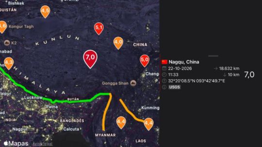 Al menos 16 muertos y decenas de heridos tras terremoto de magnitud 7 en China