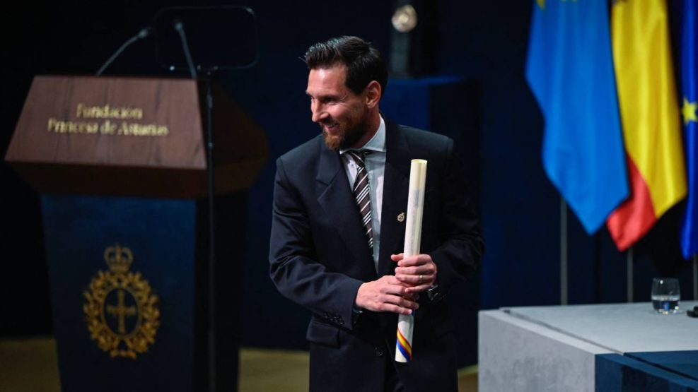 Leo Messi - Premio de los Deportes