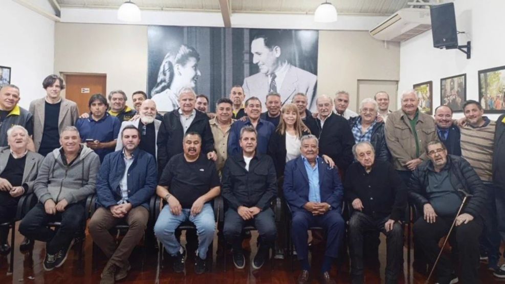 Sergio Massa se reunió con las 62 Organizaciones Peronistas 