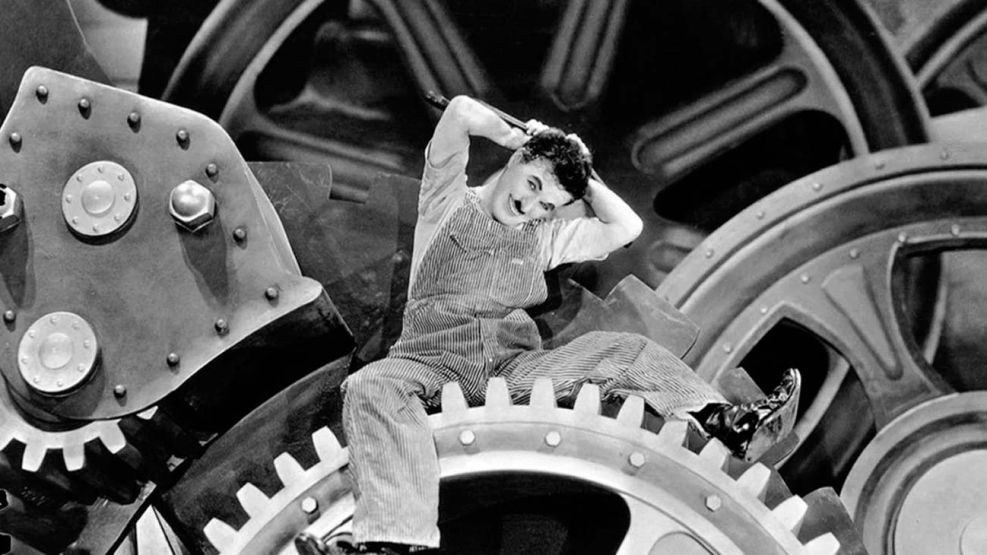 Tiempos Modernos de Chaplin
