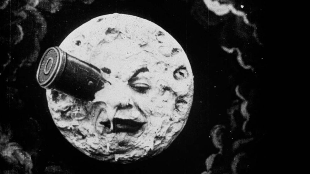 "Viaje a la Luna" de los Lumiere