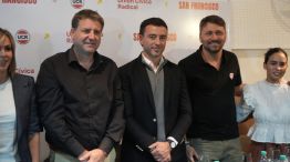 De Loredo, Gvozdenovich y Puricelli en San Francisco