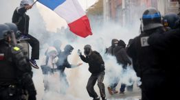 Incidentes en las protestas callejeras en Francia.