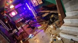 Se derrumbó el entrepiso de un bar en Paraná 