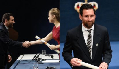 Lionel Messi recibió el premio Princesa de Asturias de los Deportes 2026