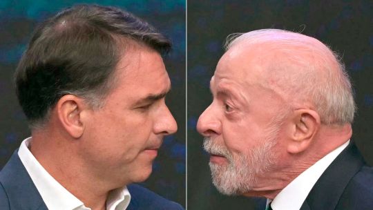 Lula y Flávio Bolsonaro cruzaron acusaciones en el debate y llevaron a Milei a la campaña