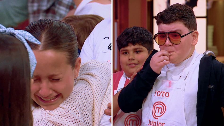 Emilia y Toto fueron eliminados de MasterChef Junior