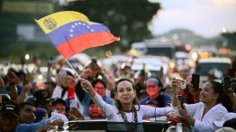 Corina Machado regresa a Venezuela