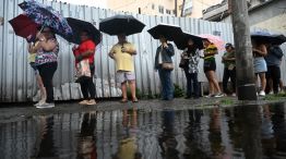 Fuertes lluvias en el sur de Brasil